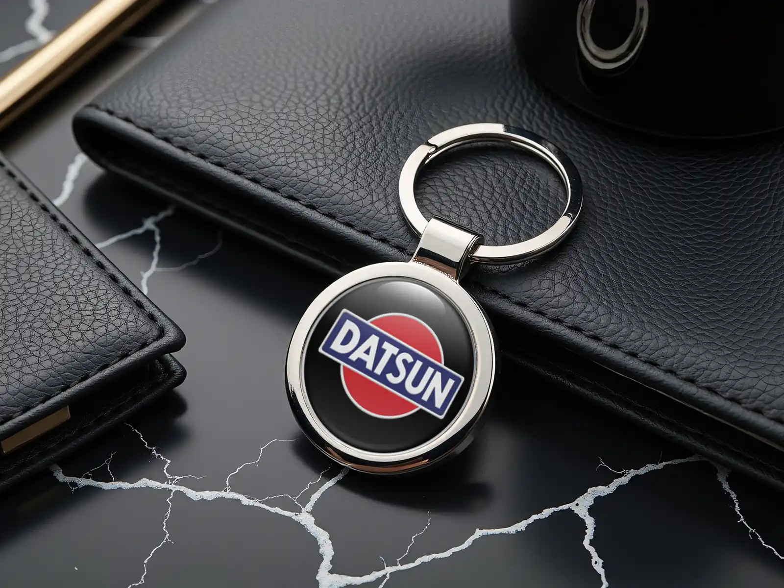 Datsun Llavero Personalizado Foto Brillante